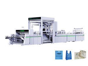 Akıllı 17-C700/800 Dokuma Olmayan D-Cut Çanta Yapım Makinesi