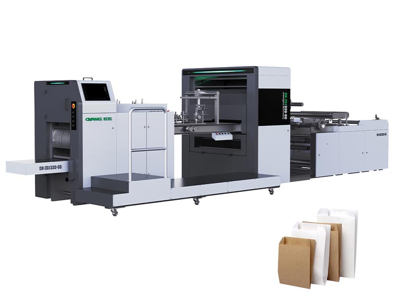 Rulo beslemeli bottom-kağıt-çanta makinesi