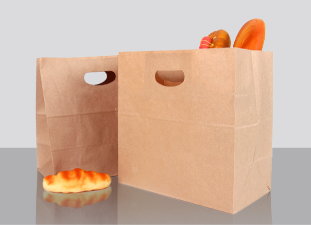 Düz Sapsız Kare Altlı Kese Kağıdı