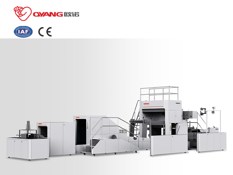 OYANG Machinery A Serisi Bükülmüş Saplı Kare Altlı Kağıt Torba Makinesi Online