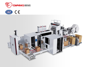 OYANG Machinery Smart17 260S AIA Akıllı Otomasyon Kağıt Torba Üretimi Alışveriş Kağıt Çanta Yapma Makinesi 
