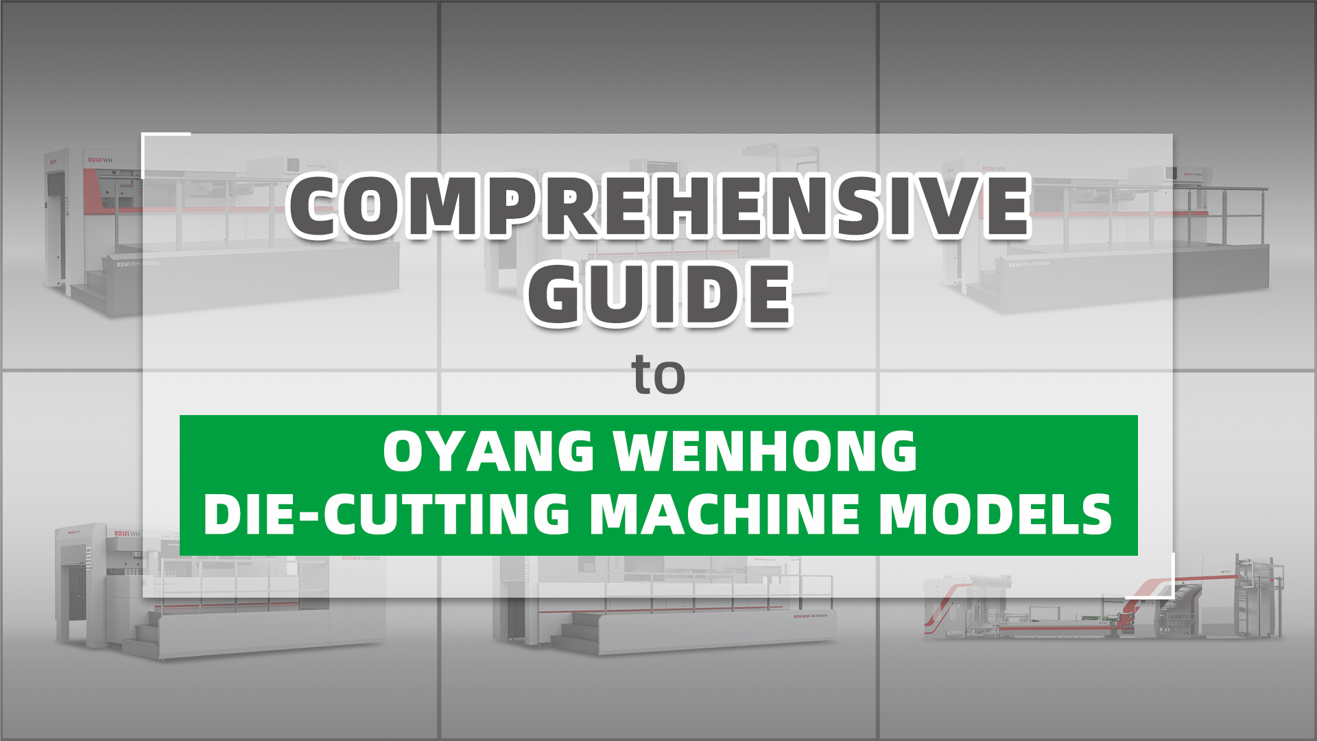 Oyang Wenhong Kalıp Makine Modelleri için Kapsamlı Kılavuz