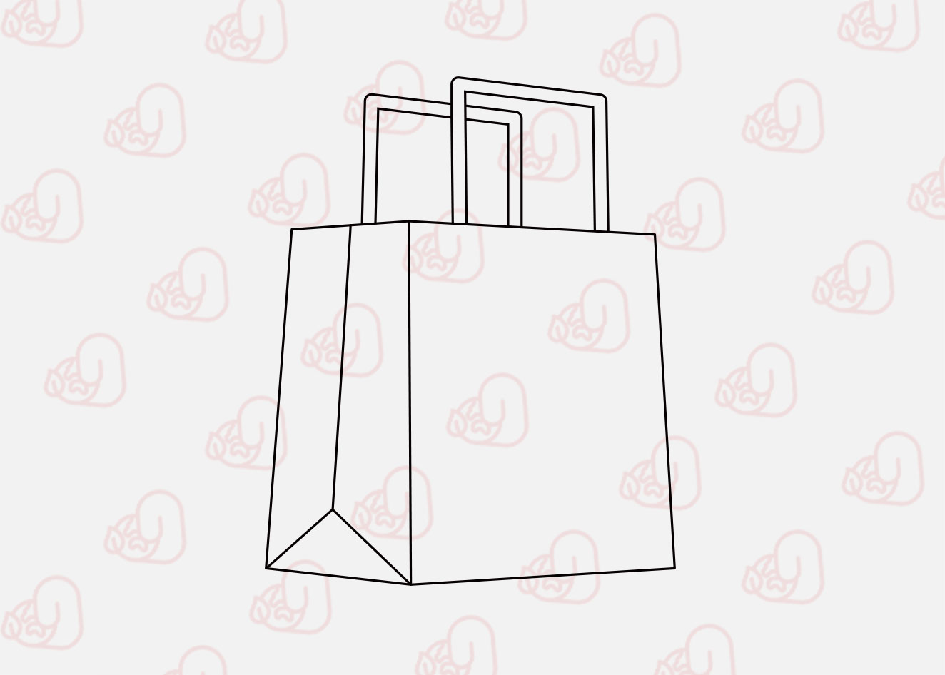 Düz Saplı Kağıt Çanta Modelleri