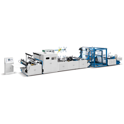 OYANG 15 XB-700/800 Nonwoven 5'i 1 Arada Çanta Yapma Makinesi, Çevrimiçi Sap Ataşmanlı
